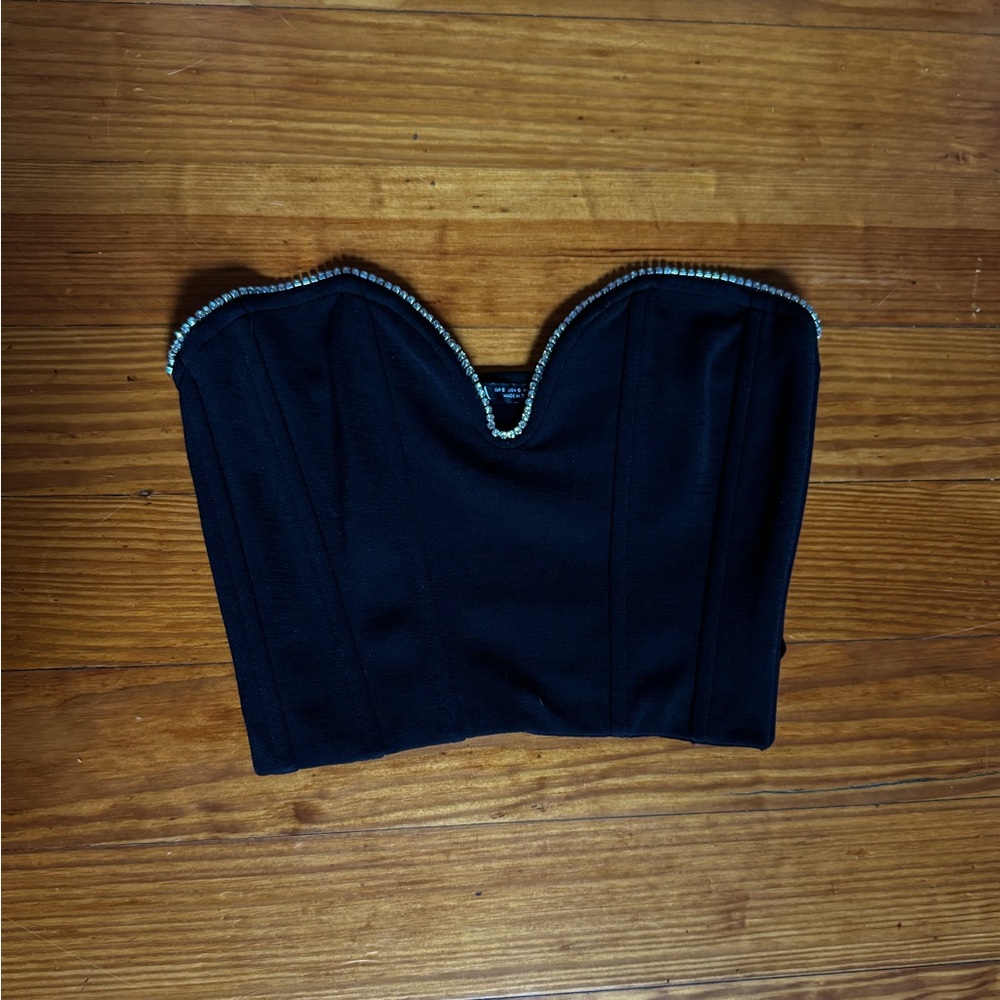 Zara Shimmery Corset